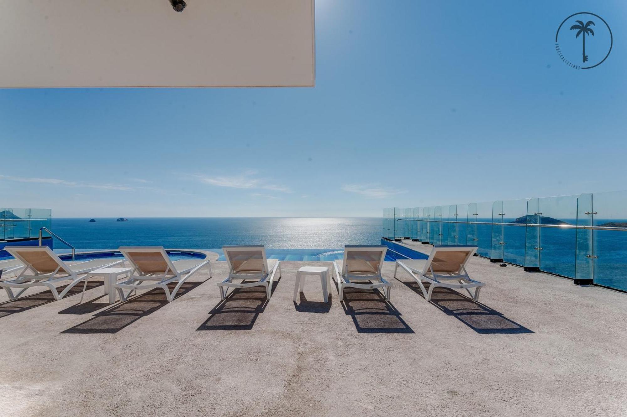 Hermosa Vista Al Mar, Condominio De Lujo! Mazatlan Exterior photo